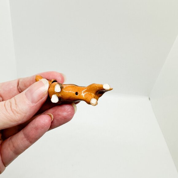 Vintage Hagen Renaker Mini Dachshund Dog Puppy Pet - Picture 9 of 10